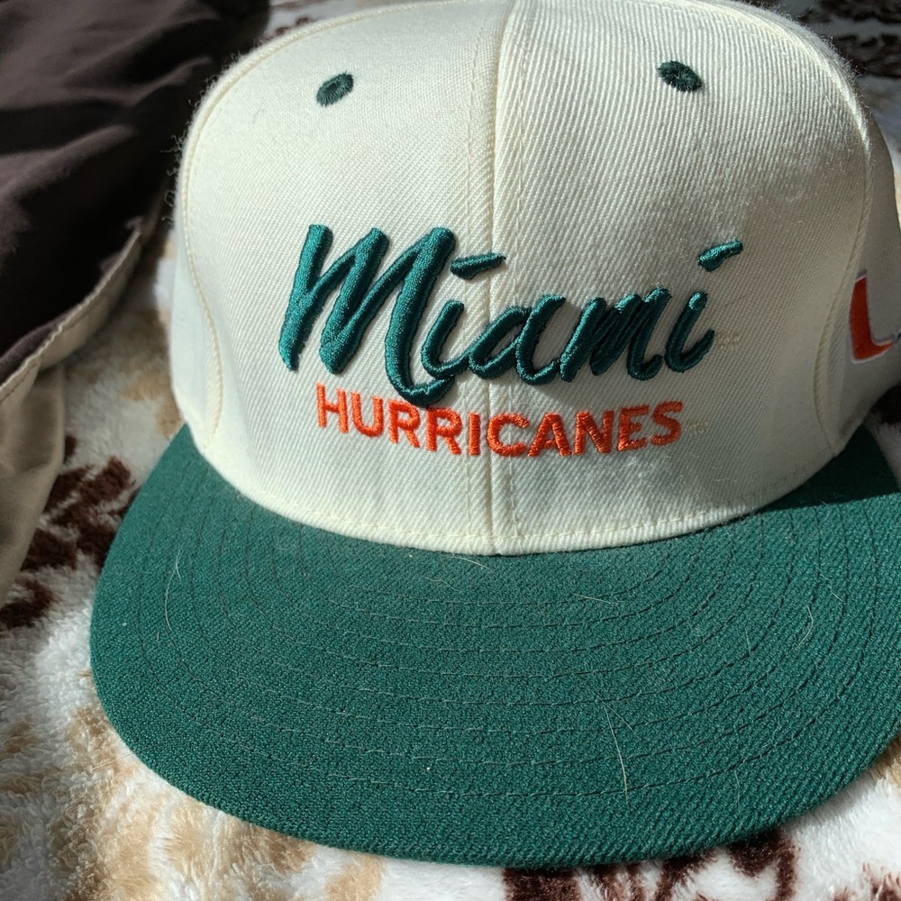 Miami Hurricanes Snapback Hat
